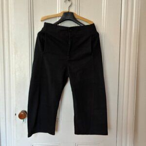 Roucha cropped Paya denim barrel pants size AA (small/extra-small)